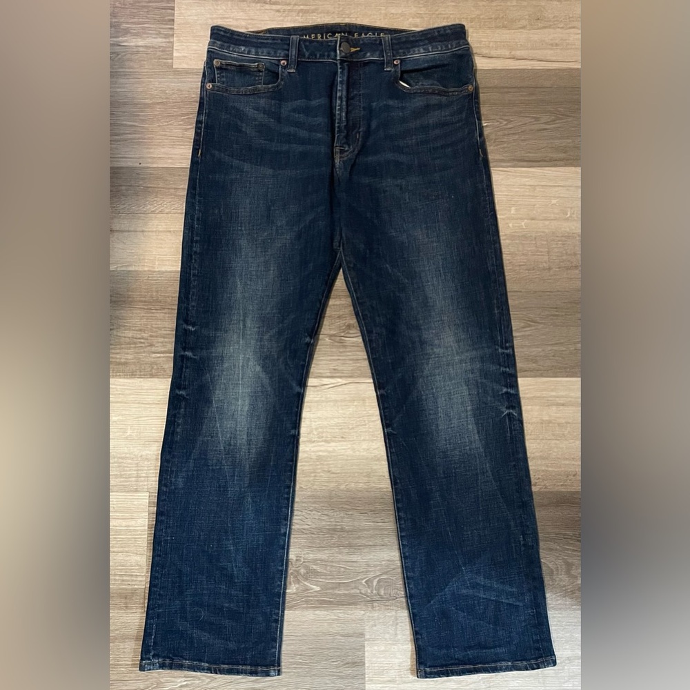 American Eagle Relaxed Straight Next Level Flex Jeans